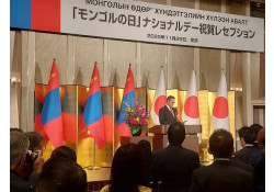 Элчин сайд Б.Баярсайханы “Монголын өдөр” хүндэтгэлийн хүлээн авалтад дэвшүүлсэн мэндчилгээ