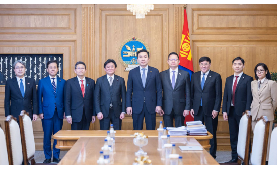 Prime Minister N. Uchral received a delegation led by Arata Takebe, Deputy Secretary-General, Japan-Mongolia Parliamentary Friendship Association in the House of Representatives of Japan.